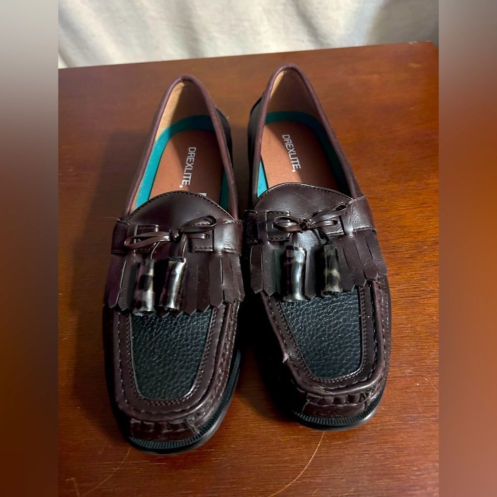 Drexlite mens dress shoes size 10